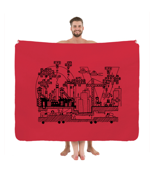 PIKNIK DEKA S POTISKEM