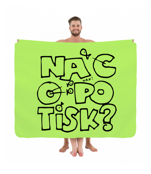 PIKNIK DEKA S POTISKEM