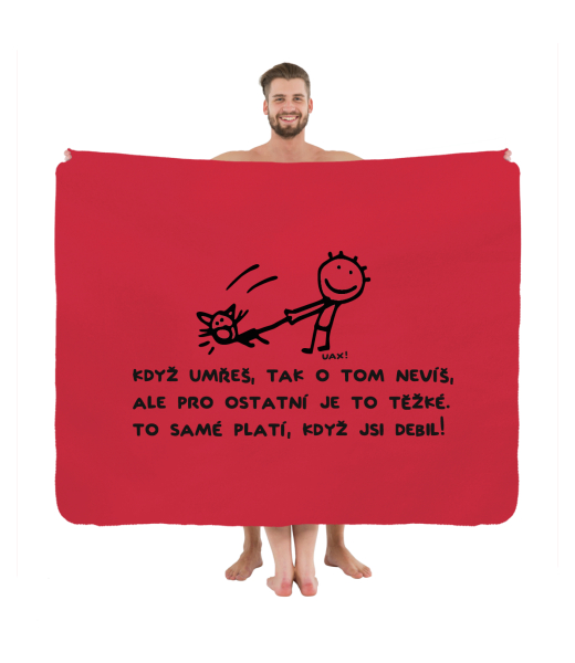 PIKNIK DEKA S POTISKEM