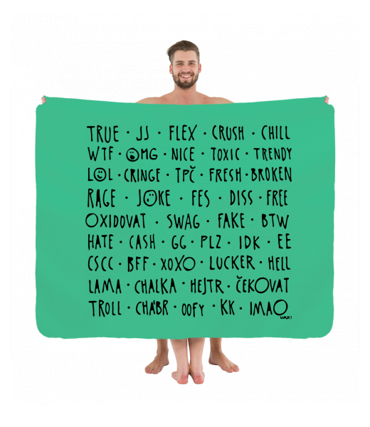 PIKNIK DEKA S POTISKEM