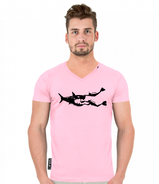 TRIČKO SLIM FIT VÝSTŘIH V