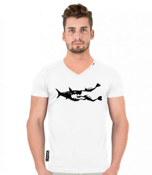 T-SHIRTS SLIM FIT V NECK