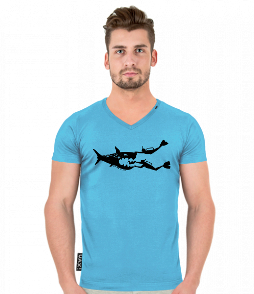 T-SHIRTS SLIM FIT V NECK