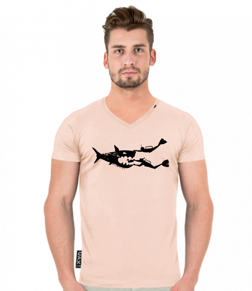 T-SHIRTS SLIM FIT V NECK