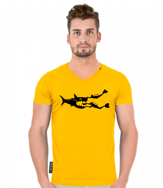 T-SHIRTS SLIM FIT V NECK
