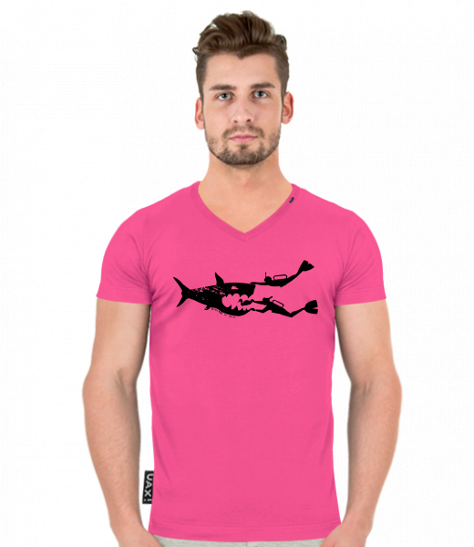 T-SHIRTS SLIM FIT V NECK