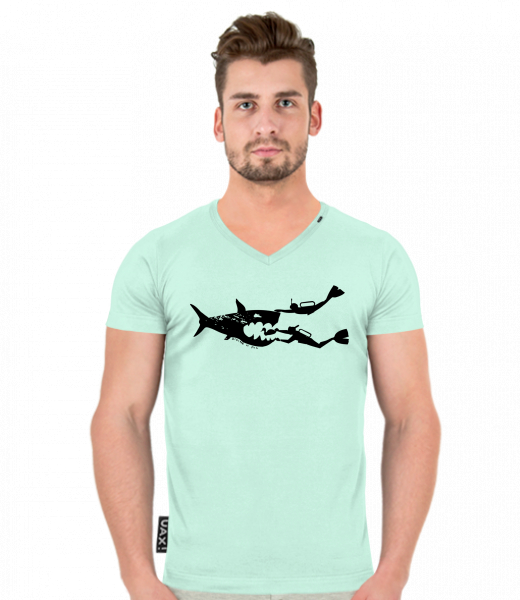 T-SHIRTS SLIM FIT V NECK