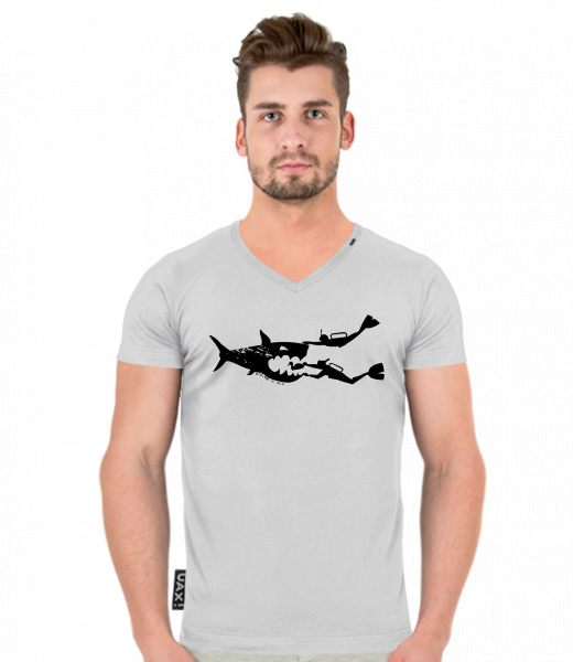 T-SHIRTS SLIM FIT V NECK