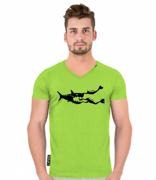 T-SHIRTS SLIM FIT V NECK