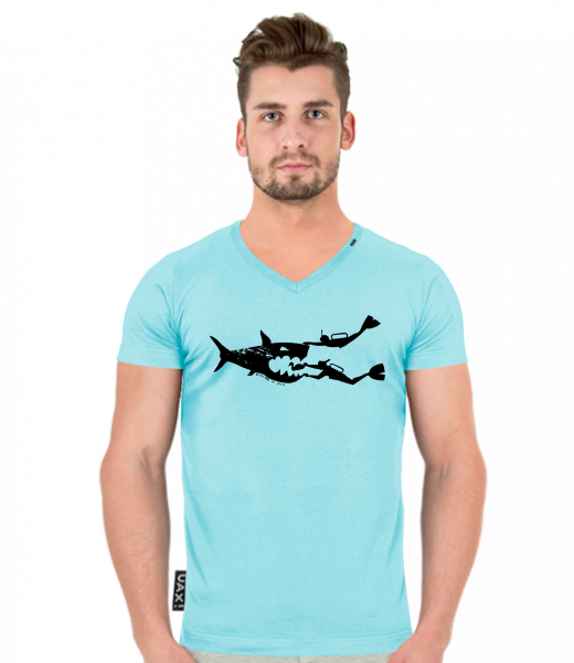 T-SHIRTS SLIM FIT V NECK