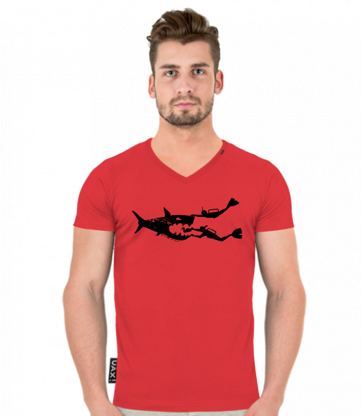 T-SHIRTS SLIM FIT V NECK
