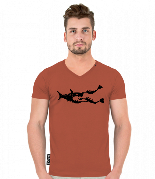 T-SHIRTS SLIM FIT V NECK