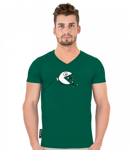 T-SHIRTS SLIM FIT V NECK