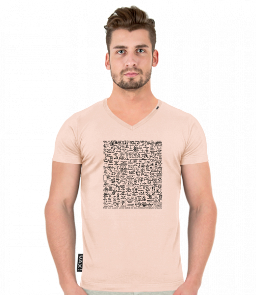 TRIČKO SLIM FIT VÝSTŘIH V