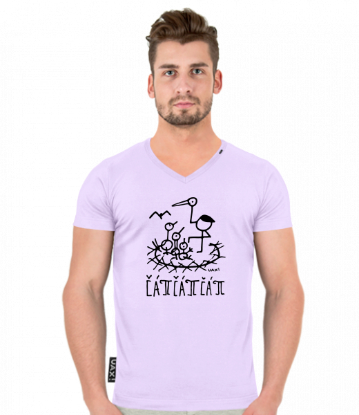 T-SHIRTS SLIM FIT V NECK