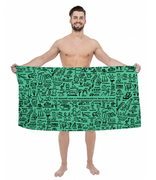 PRINTED BIG TOWELS DIALECTS