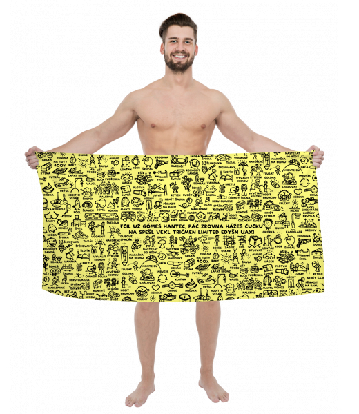 OSUŠKA S POTISKEM NÁŘEČÍ