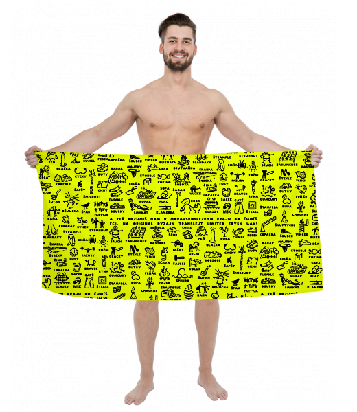 OSUŠKA S POTISKEM NÁŘEČÍ