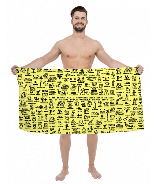 OSUŠKA S POTISKEM NÁŘEČÍ