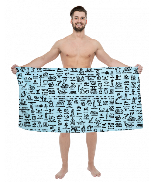 OSUŠKA S POTISKEM NÁŘEČÍ